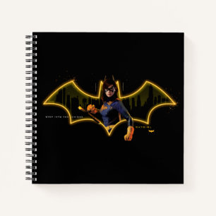 Carnet Gotham Knights Batgirl en logo