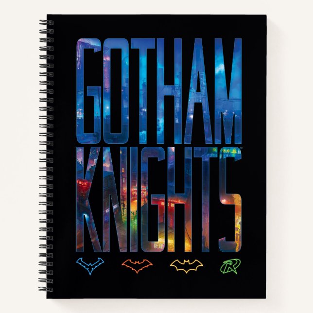 Carnet Gotham Knights City Letters (Devant)