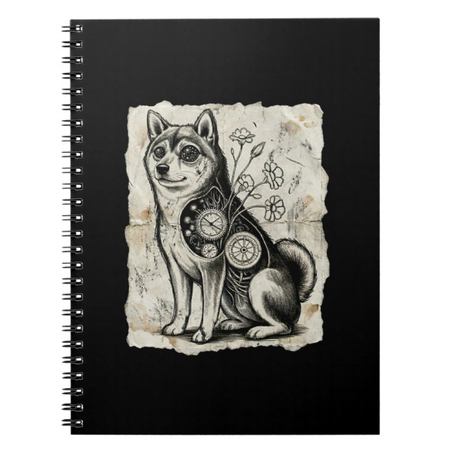 Carnet Gothic Overthinking Notebook (Devant)