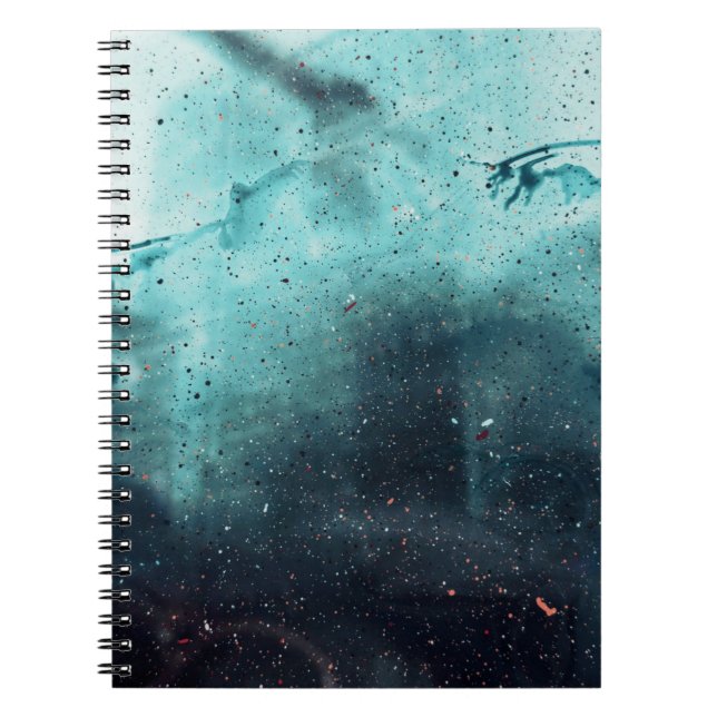 Carnet gouttelettes d'eau sur vitre (Devant)