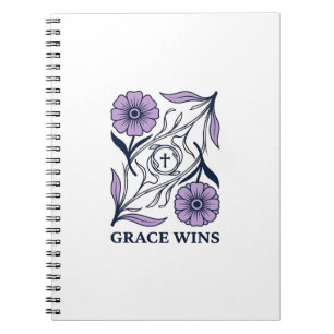 Carnet Grace Wins Floral Christian Vintage Engraving Tee_