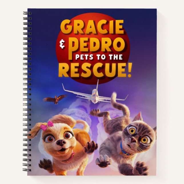 Carnet Gracie et Pedro : Les animaux à la rescousse ! (Devant)