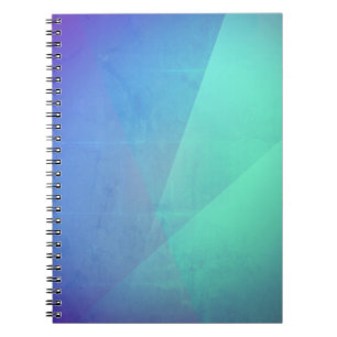 Carnet Gradation Blue Aqua & Turquoise