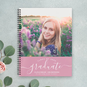Carnet Graduation Personnalisée Cassis Chic moderne Photo