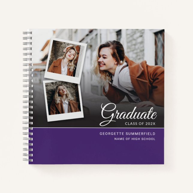 Carnet Graduation Photo Grad 2025 Invité (Devant)