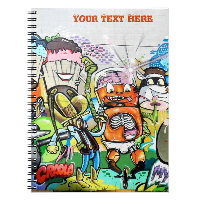 Carnet Graffiti fun (Devant)