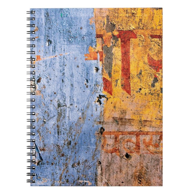 Carnet Graffiti peint au mur devanagari (Devant)