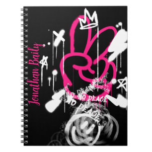 Carnet Graffiti Peinture de street Spray Pas de paix