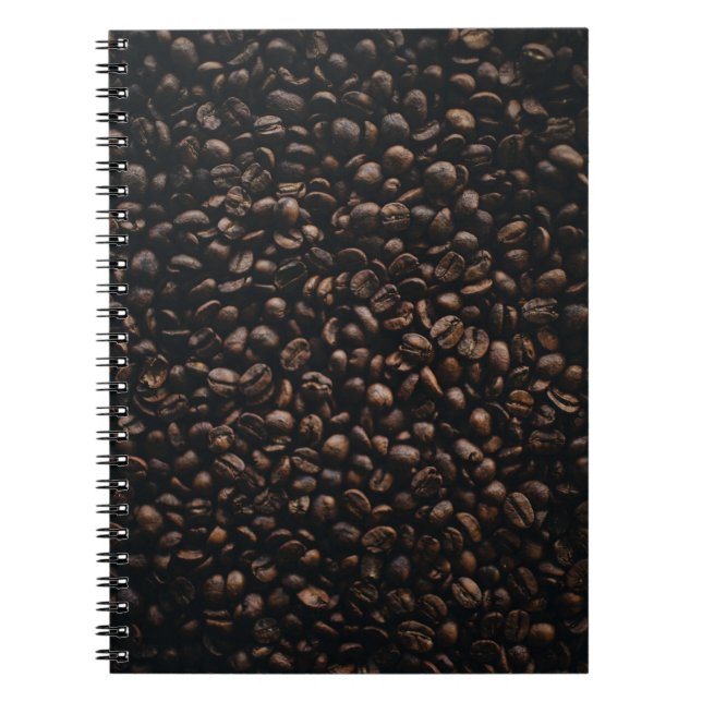 Carnet Graines de café Brown (Devant)