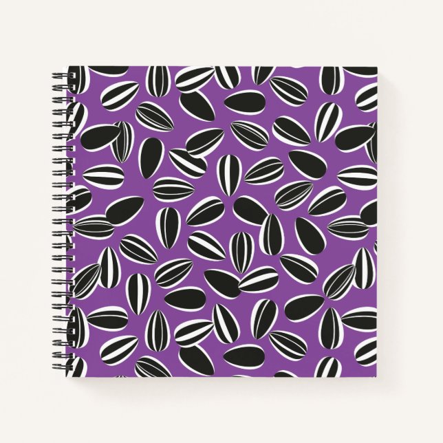 Carnet Graines de tournesol (Devant)