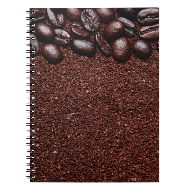 Carnet Grains de café - modèles customisés par haricot de (Devant)