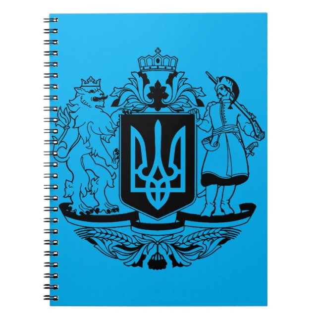 Carnet Grand blason de l'Ukraine (Devant)