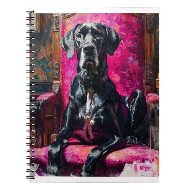 Carnet Grand Danois royal (Devant)