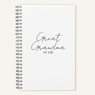 Carnet Grand grand-mère grand grand-père ensemble ・nouvea