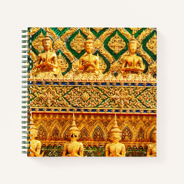 Carnet Grand Palais à Bangkok, Thaïlande (Devant)