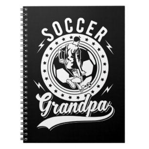 Carnet Grand-Père De Football Drôle Football Jouer Gran
