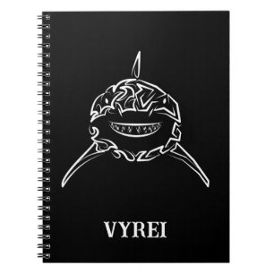 Carnet Grand requin blanc de la tribu noire et blanche