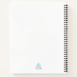 Carnet Grande Fleur Bleue