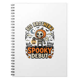 Carnet Grande Frère d'Halloween Spooky Début