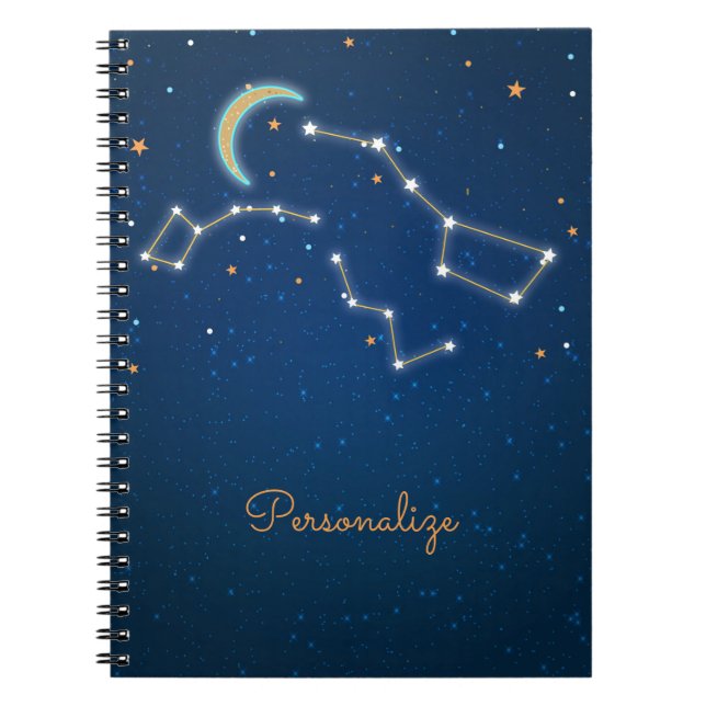 Carnet Grande Ourse Constellation Céleste Regard des Étoi (Devant)