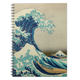 Carnet Grande vague au large de Kanagawa & Art japonais /
