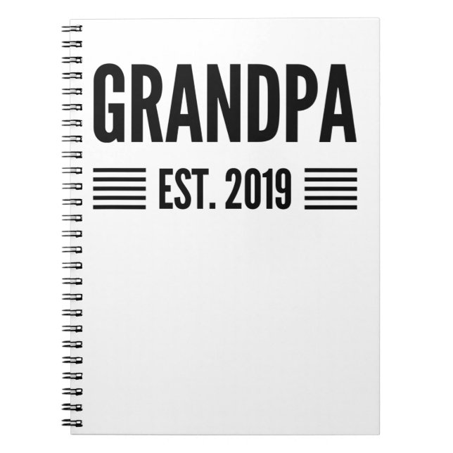 Carnet Grandpa Création 2019 design (Devant)