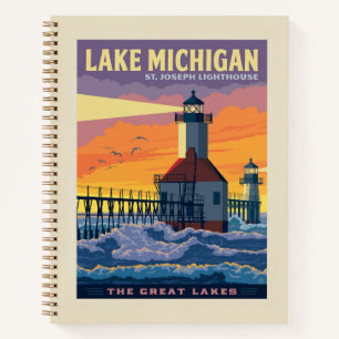 Carnet Grands Lacs Lac Michigan