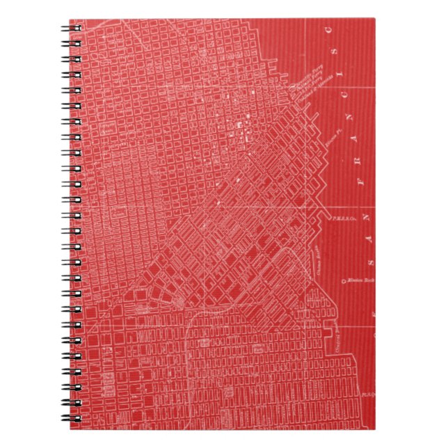 Carnet Graphic Map of San Francisco (Devant)