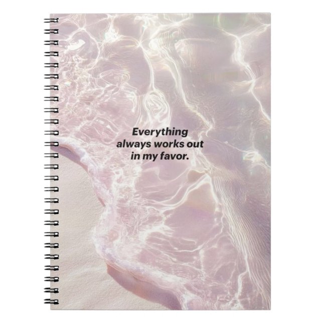 Carnet Graphique d'affirmation de manifestation (Devant)