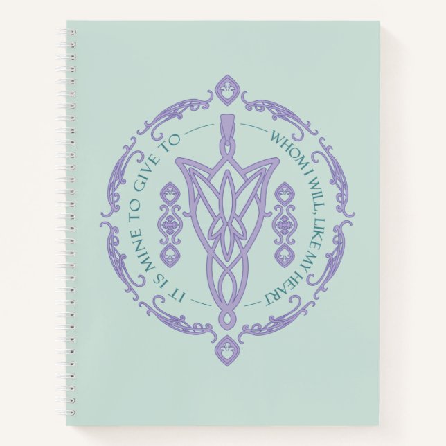 Carnet Graphique de citation ARWEN™ Evenstar (Devant)