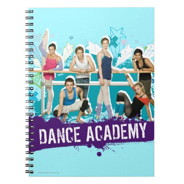 Carnet Graphique de fonte d'académie de danse (Devant)