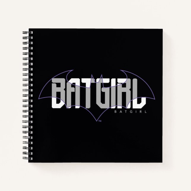 Carnet Graphique de nom haute technologie Batgirl (Devant)