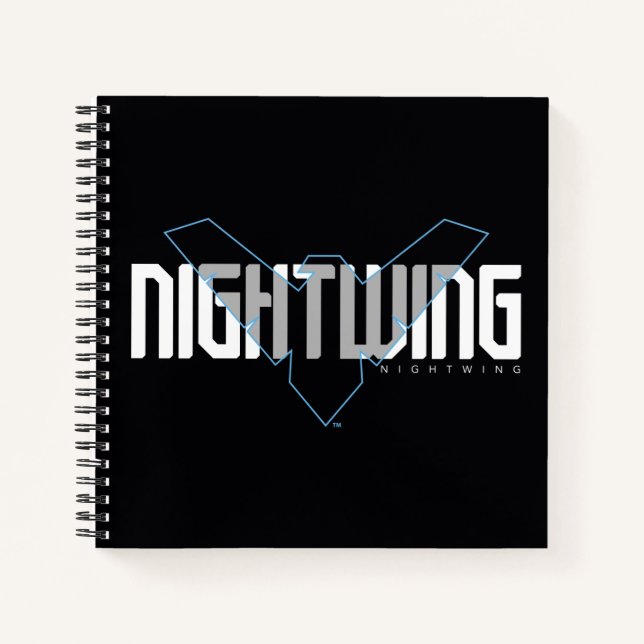 Carnet Graphique de nom high-tech Nightwing (Devant)