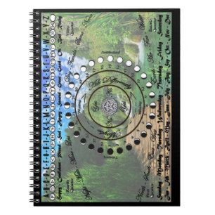 Carnet Graphique de Pendule Pagan Wiccan