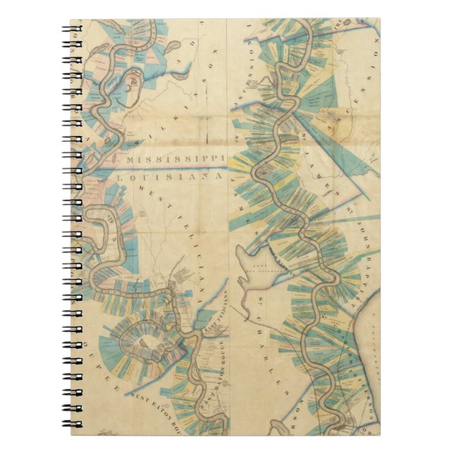 Carnet Graphique du Mississippi inférieur (Devant)