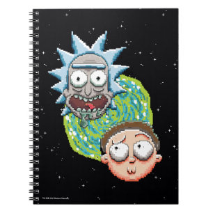 Carnet Graphique du portail Pixelverse Rick and Morty