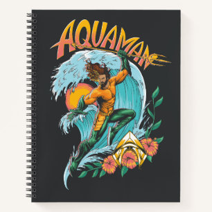 Carnet Graphique du Surf de levage Aquaman et Trident