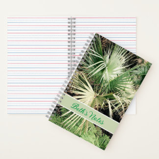 Carnet graphique Tropical Personnalisé Palm Tree