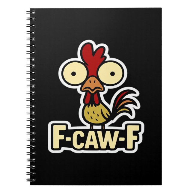 Carnet Graphique Vintage Classique F-Caw-F (Devant)