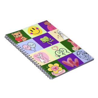Carnet graphiques drôles cool