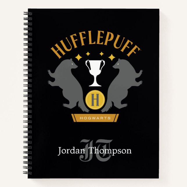 Carnet Graphisme de fierté de la maison HUFFLEPUFF™ Blair (Devant)