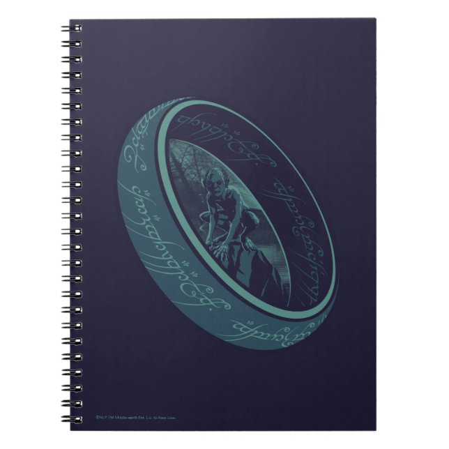 Carnet Graphisme de l'ANNEAU UNIQUE™ GOLLUM™ (Devant)