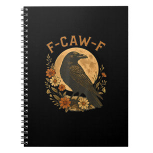 Carnet Graphisme d'humour adulte oiseau gothique drôle co