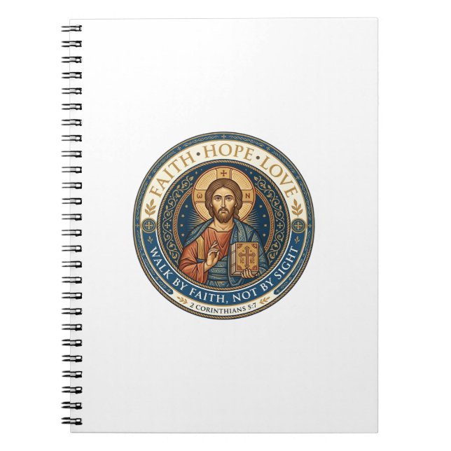 Carnet Graphisme Spiritualité Contemplative Monastique Jé (Devant)