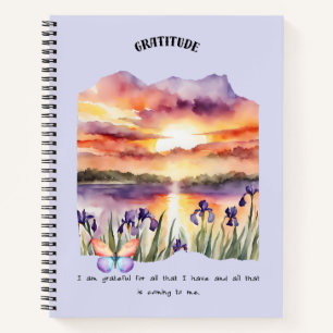 Carnet Gratitude Affirmation positive