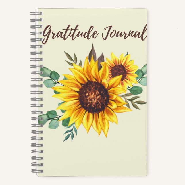 Carnet Gratitude Journal-Spiral Notebook (Recto)