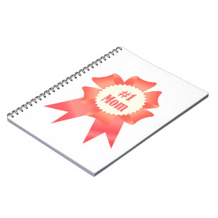 Carnet Gratitude Numéro Une maman lauréat du prix ruban