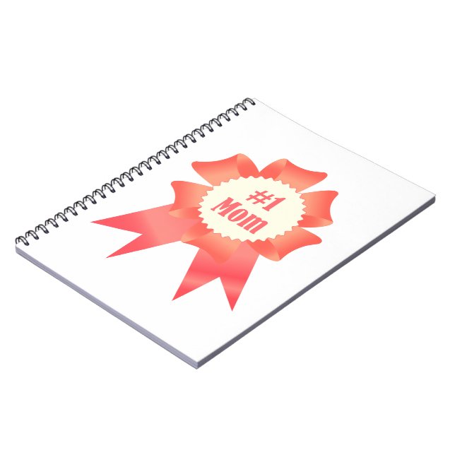 Carnet Gratitude Numéro Une maman lauréat du prix ruban (Côté gauche)