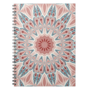 Carnet Grattez moderne Kaleidoscope Mandala art fractal