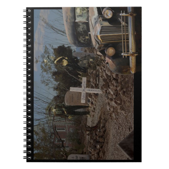 Carnet Graveyard hanté à Tombstone (Devant)